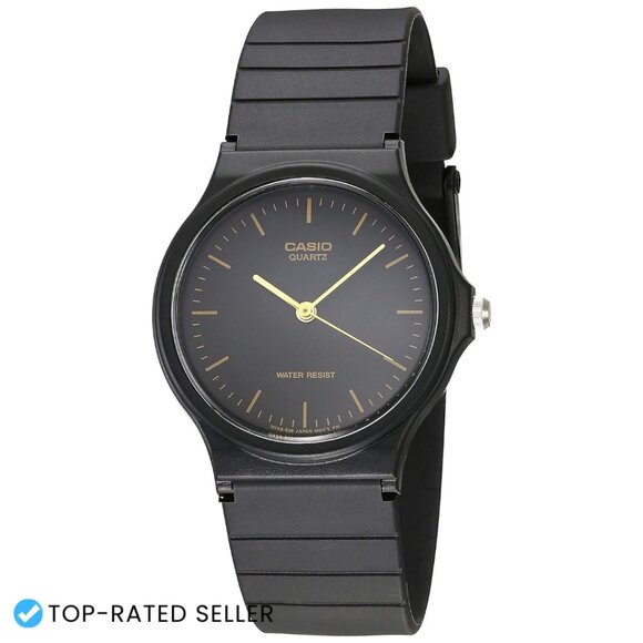 Classic Analog Quartz Watch Water Resistant Lightweight Minimal Design